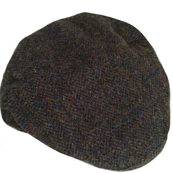 Hartside HS14 Scottish Highland Harris Tweed® Flat in Forest Green - CHOOSE SIZE - Picture 8 of 11